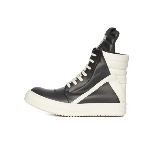 RICK OWENS GeoBasket Black Milk Women's