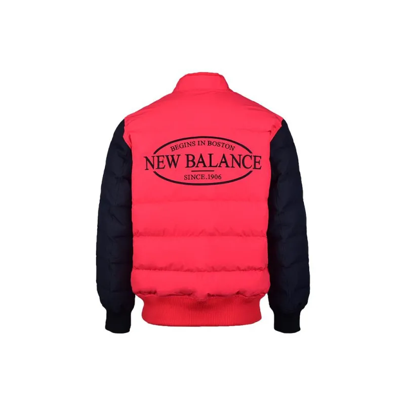 New Balance Down Jacket Men's Red-1