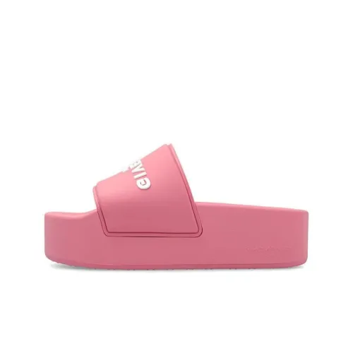 Givenchy Rubber Sole Slide Slippers Women's Pink