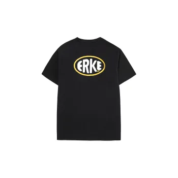 Erke T Shirts Unisex Jet Black
