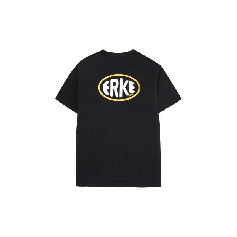 Erke T Shirts Unisex Jet Black-0
