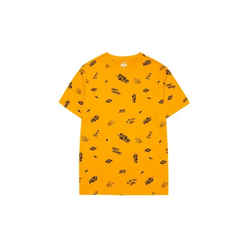 Erke T-Shirts Men Zinc Yellow