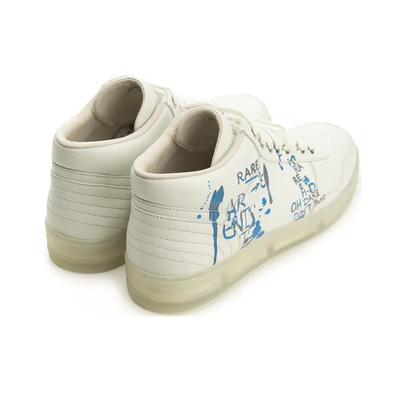 RARE Stylish Skateboarding Shoes Men's White-2