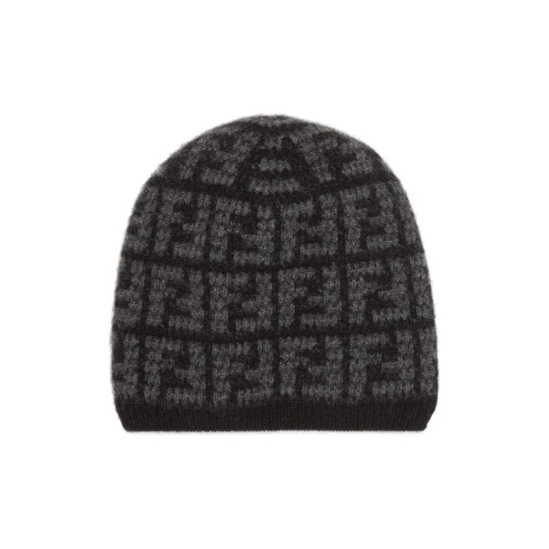 FENDI Beanies Men Black-0