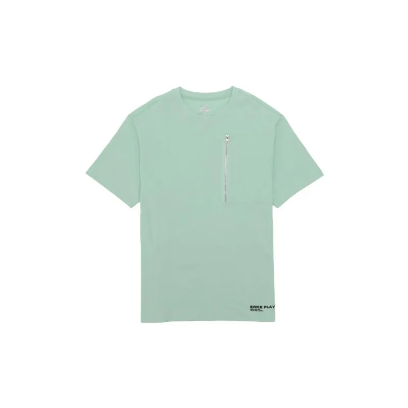 Erke T Shirts Men Oats Green-0