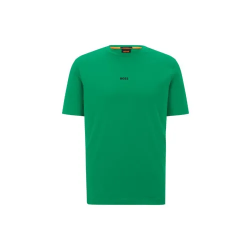 HUGO BOSS T-Shirts Men Green