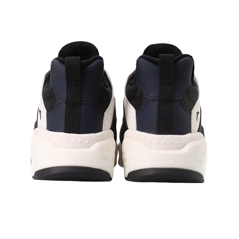 Anta Warm Lightweight Wear-Resistant Slip-Resistant Low-Top Casual Shoes Men's White Black-3