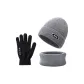 Gray+Scarf+Glove