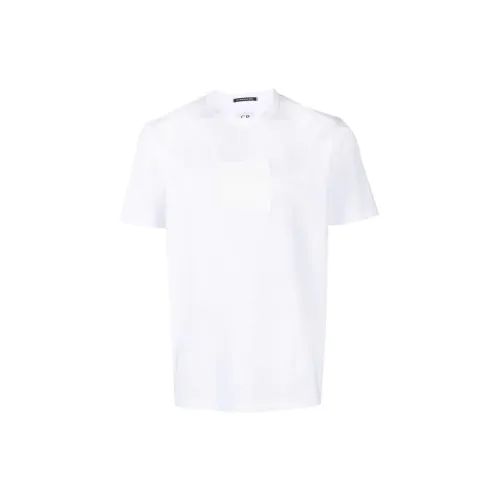 C.P.Company Logo Patch Crewneck T Shirt