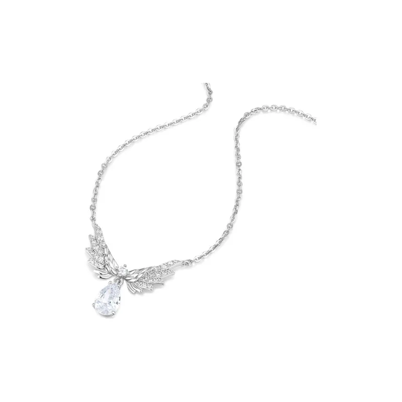 KADER 925 Sterling Silver Necklaces Women's White Gold/Rose Gold-2