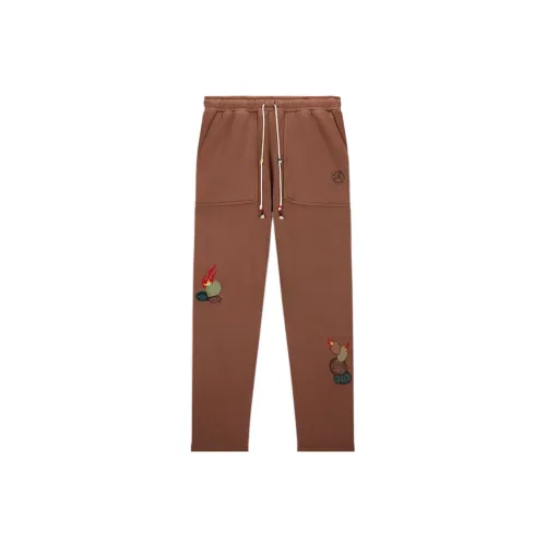 Travis Scott Travis Scott X Air Jordan Casual Pants Men Antique Brown