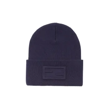 FENDI Baguette Beanies Men Blue