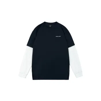 LOMBT Mock Two Piece Long Sleeved T Shirt Unisex