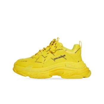 Balenciaga Triple S Sneaker 'Allover Logo   Yellow'