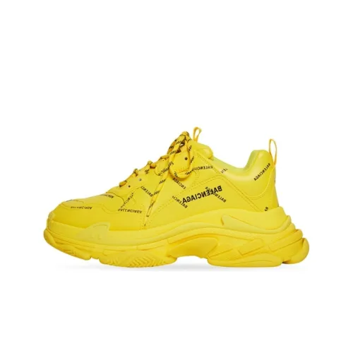 Balenciaga Triple S Sneaker 'Allover Logo - Yellow'