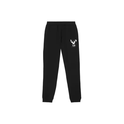 Burberry SS23 The Year Of The Rabbit Knitted Sweatpants Men Black