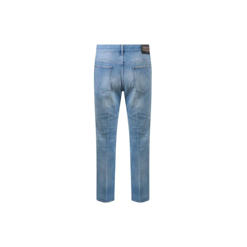 GUCCI Jeans Men Blue-1