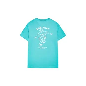 Erke T Shirts Men Punk Green
