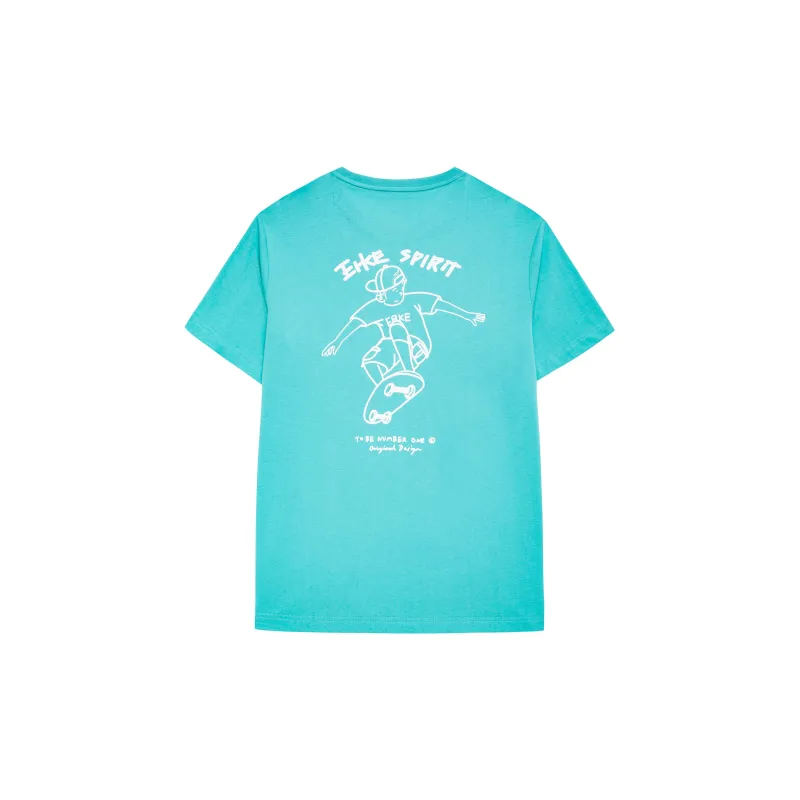 Erke T Shirts Men Punk Green-0
