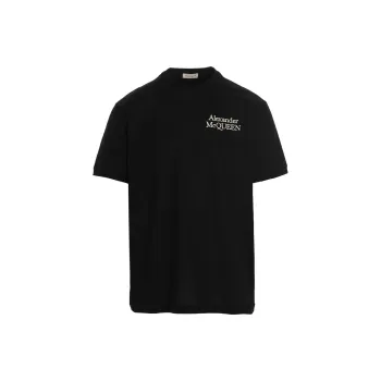 Alexander McQueen T Shirt Men's Black