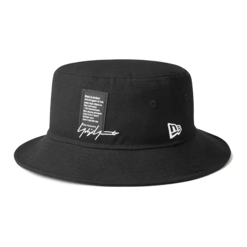 Yohji Yamamoto Bucket Hats Unisex Black