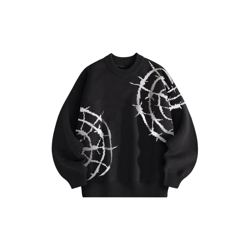F.K.V.A Loose Fit Sweater Spring Autumn And Winter Unisex-1