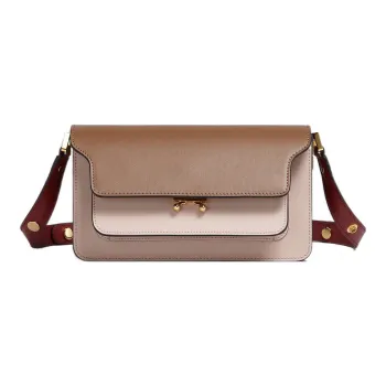 MARNI Color Blocked Strapped Shoulder Bag
