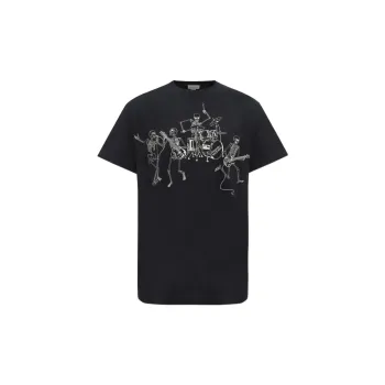 Alexander McQueen T Shirt Men's Black