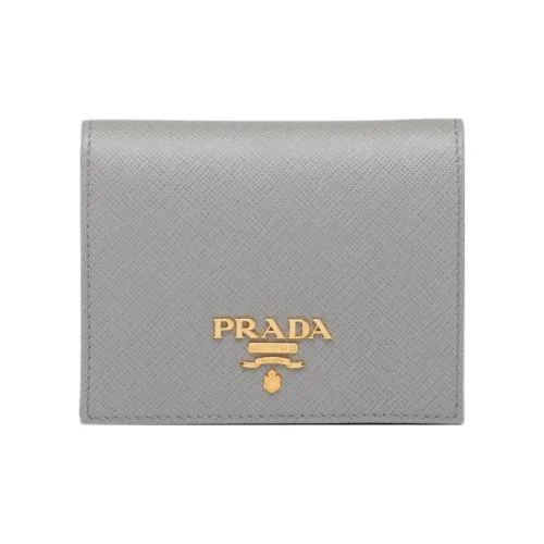 PRADA Saffiano Leather Wallet Small Size Women's jacket