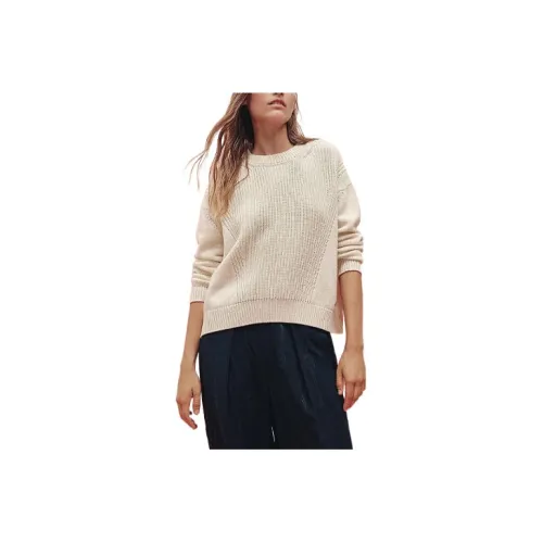 HERMES SS23 Cashmere Sweaters Women's Beige