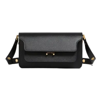 MARNI New Trunk Foldover Top Shoulder Bag