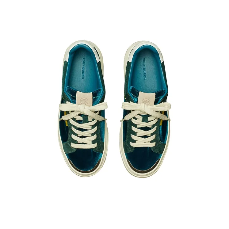 TORY BURCH Stylish Skateboarding Shoes Women's Green-3
