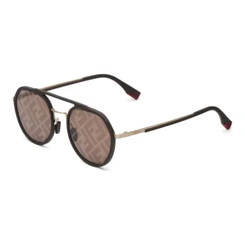 FENDI Sunglasses Men Brown