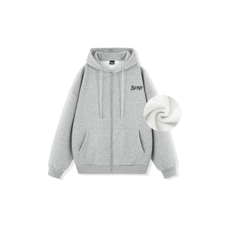 BRNR Sweatshirt Unisex Heather Gray-1