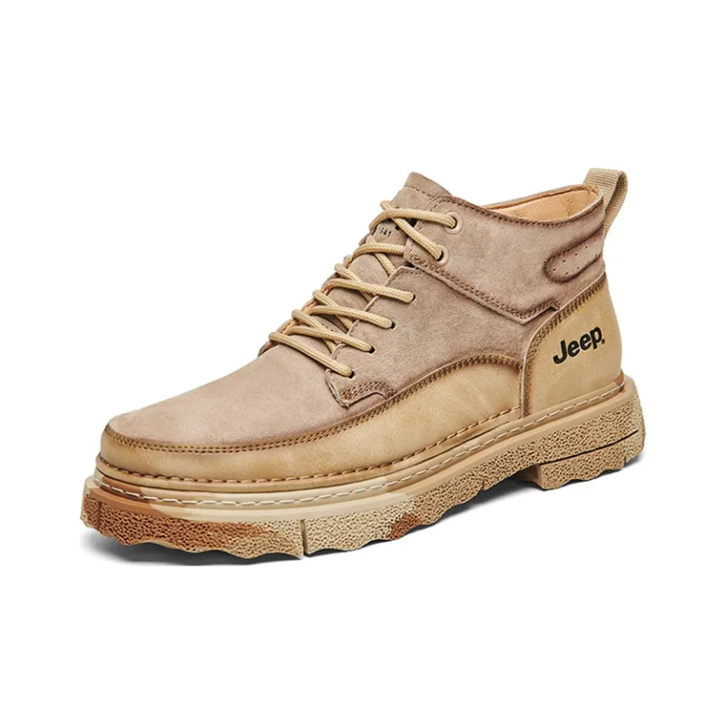 Jeep Martin Boots Men Sand-2
