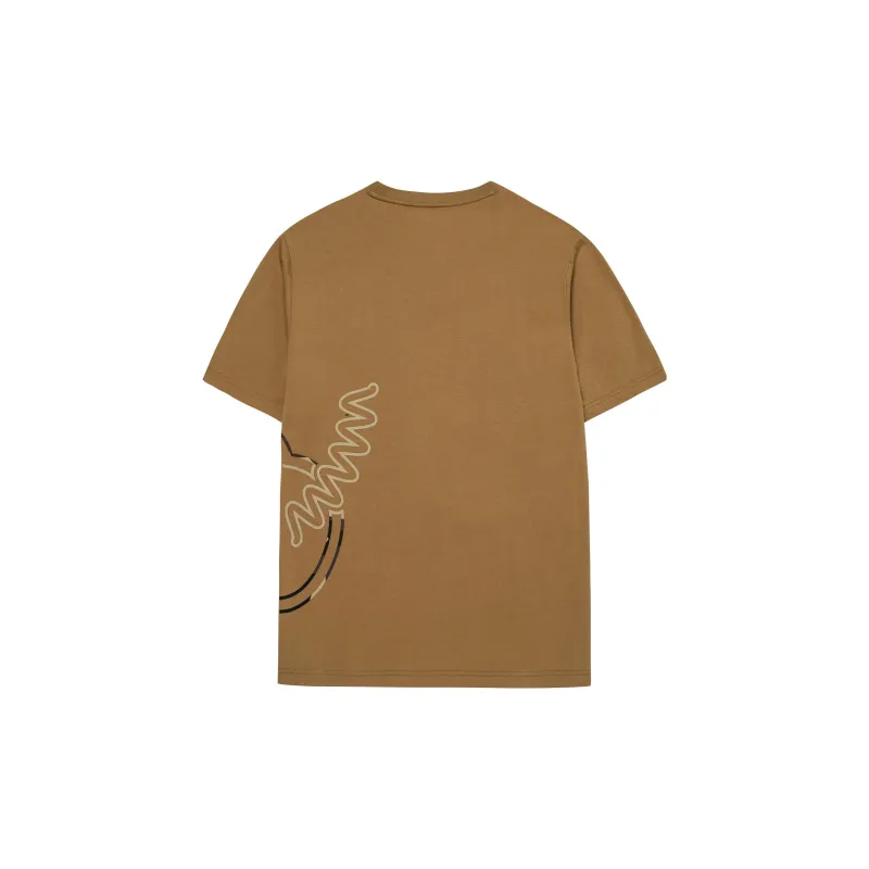 Erke Sports Life Collection T Shirt Men's Chestnut Brown-1