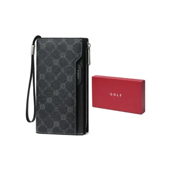 GOLF PVC Cell Phone Pouch, Wallet, Clutch Small Size Men's Black