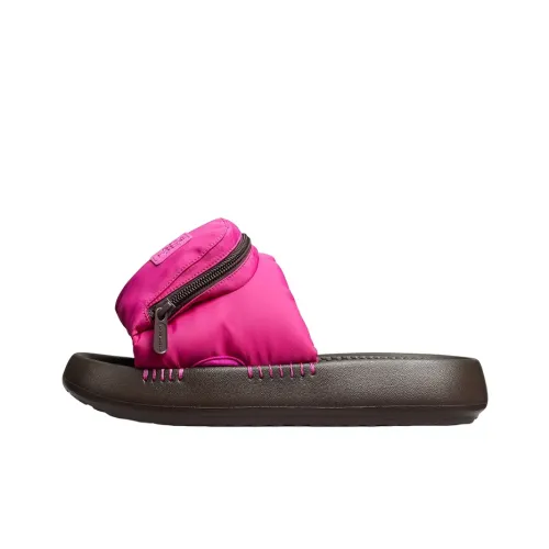 TORY BURCH EVA Slip-Resistant Abrasion-Resistant Slide Slippers Women's Red