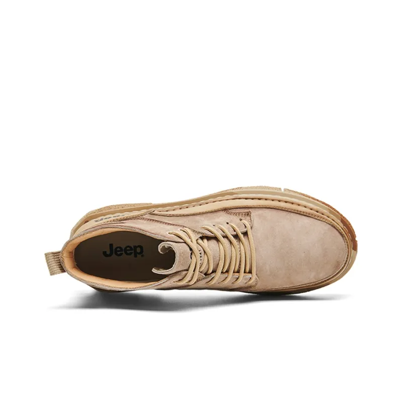 Jeep Martin Boots Men Sand-3