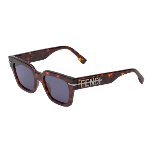 FENDI Sunglasses Men Brown