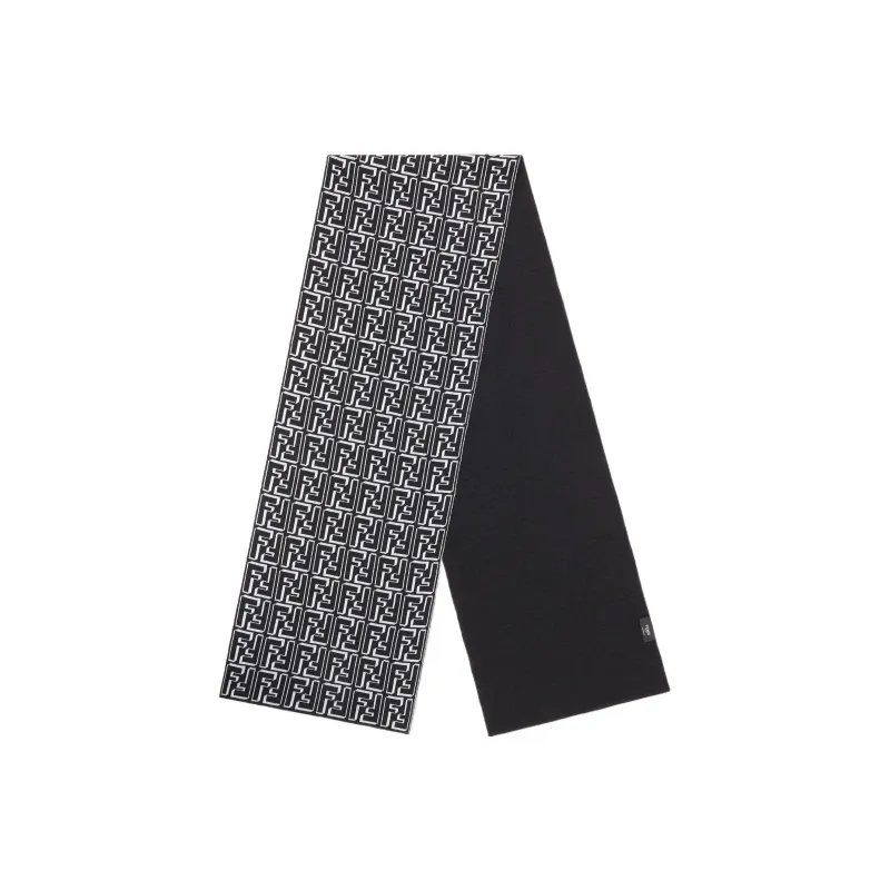 FENDI Allover FF Jacquard Scarf-0