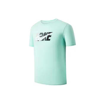 Erke T Shirts Men Yu Stone Green