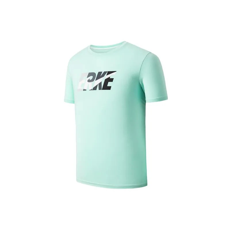 Erke T Shirts Men Yu Stone Green-0