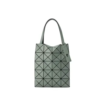 ISSEY MIYAKE Lucent Boxy Vinyl Chloride Resin Small Square Bag Tote Bag Handbag Regular Women's Dark Green