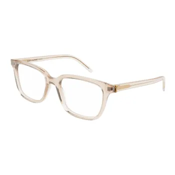 SAINT LAURENT Plate Frame Square Glasses Women's