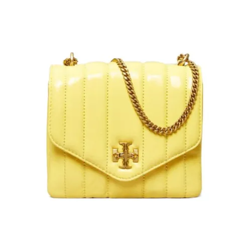 TORY BURCH Kira Patent Leather Leather Shoulder Bag Crossbody Bag Women's Yellow