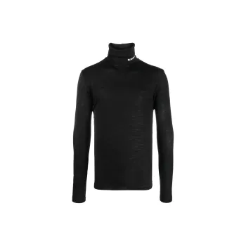 JIL SANDER + Roll Neck Straight Hem Jumper