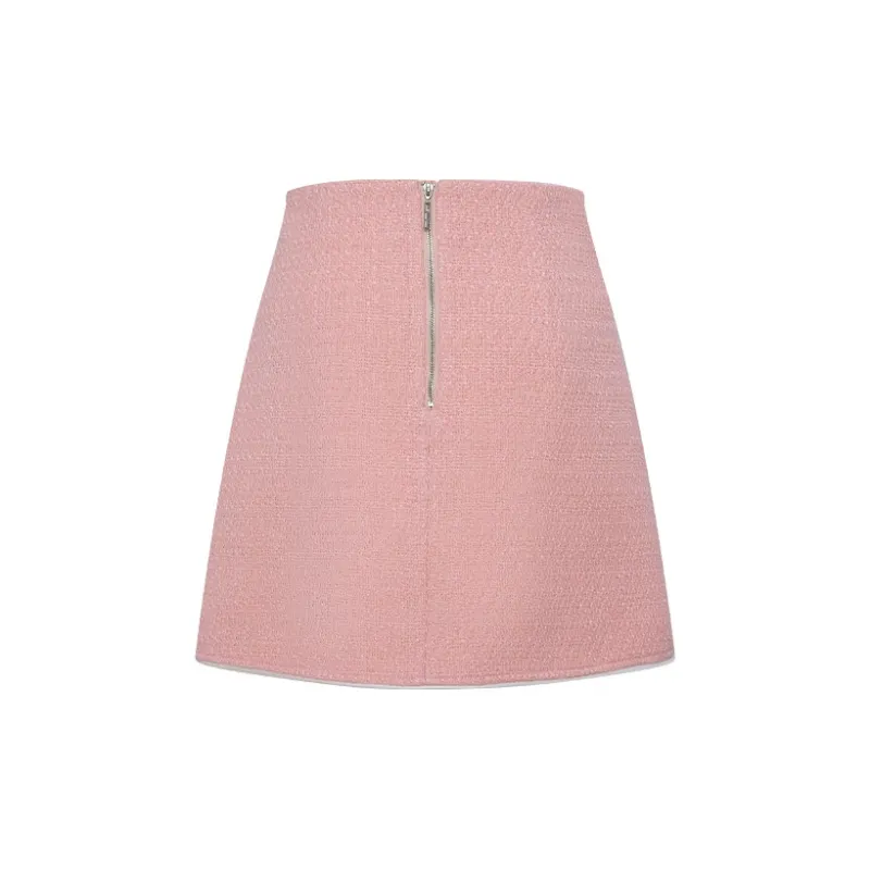TAMMY TANGS Casual Short Skirts Women's Pink-1