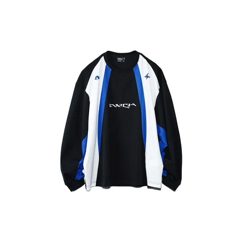 ROARINGWILD ARCH T Shirt Unisex Black Blue-0