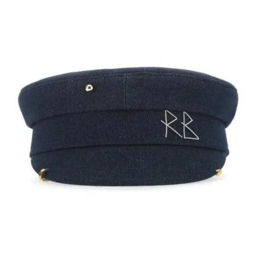RUSLAN BAGINSKIY Denim Pierced Baker Cap